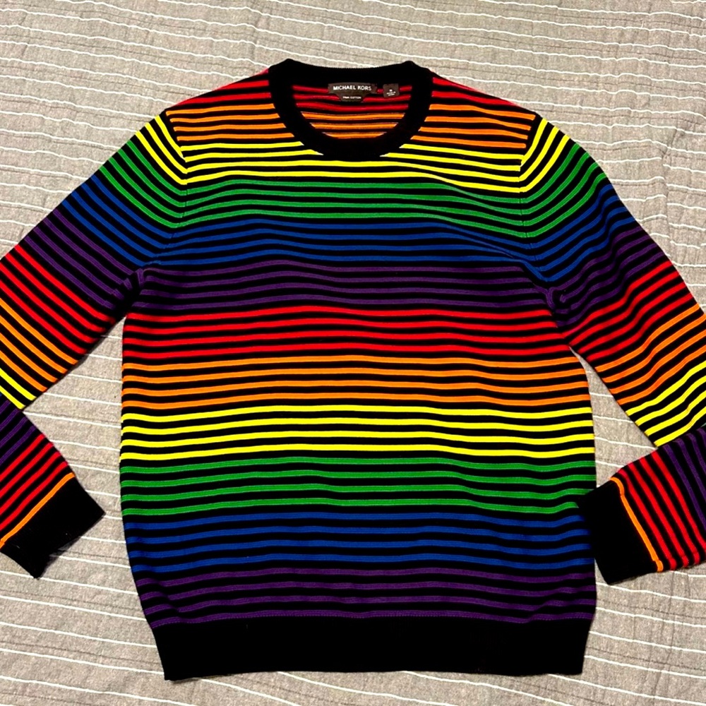 The perfect pride sweater Michael Kors size medium